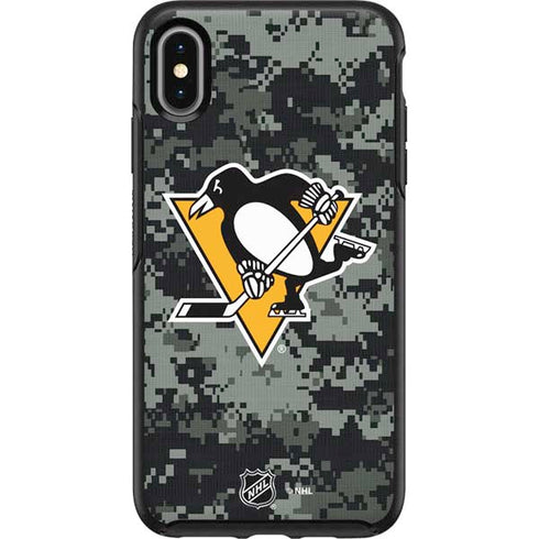 NHL Pittsburgh Penguins Camo Otterbox Symmetry iPhone Skin