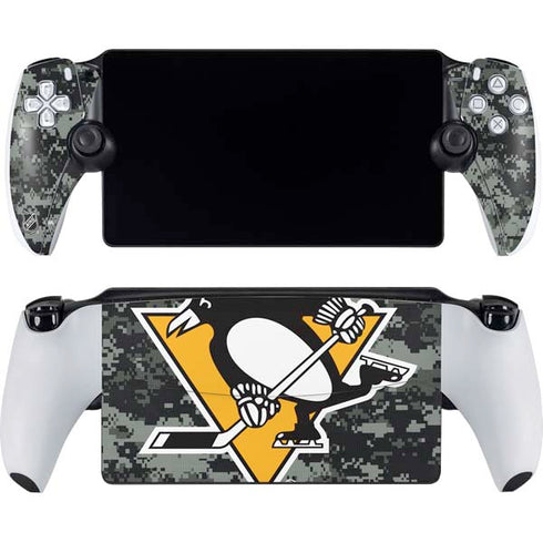 NHL Pittsburgh Penguins Camo PlayStation Portal Remote Player Skin