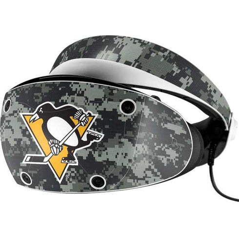 NHL Pittsburgh Penguins Camo PlayStation VR2 Skin