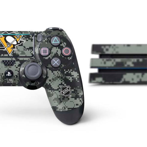 NHL Pittsburgh Penguins Camo PS4 Pro Bundle Skin