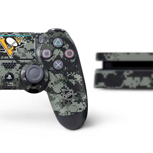NHL Pittsburgh Penguins Camo PS4 Slim Bundle Skin