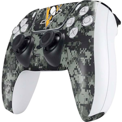 NHL Pittsburgh Penguins Camo PS5 Controller Skin