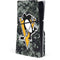 NHL Pittsburgh Penguins Camo PS5 Slim Disk Console Skin
