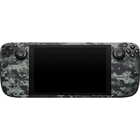 NHL Pittsburgh Penguins Camo Steam Deck Handheld Gaming Computer Skin