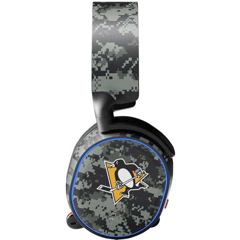 NHL Pittsburgh Penguins Camo SteelSeries Arctis 3 Skin