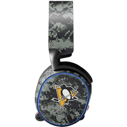 NHL Pittsburgh Penguins Camo SteelSeries Arctis 5 Skin