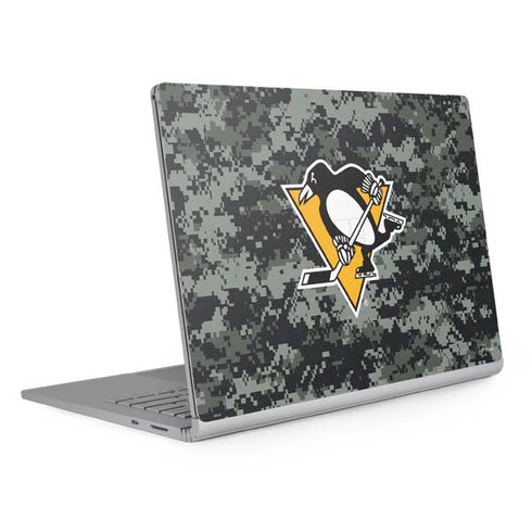 NHL Pittsburgh Penguins Camo Surface Book 2 13.5in Skin