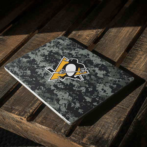 NHL Pittsburgh Penguins Camo Surface Laptop 3 13.5in Skin