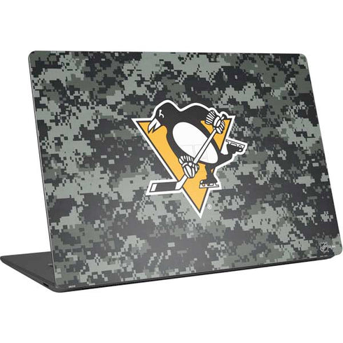 NHL Pittsburgh Penguins Camo Surface Laptop 4 15in Skin