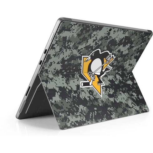 NHL Pittsburgh Penguins Camo Surface Pro 8 Skin
