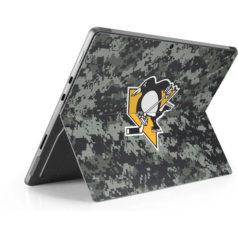 NHL Pittsburgh Penguins Camo Surface Pro 9 Skin