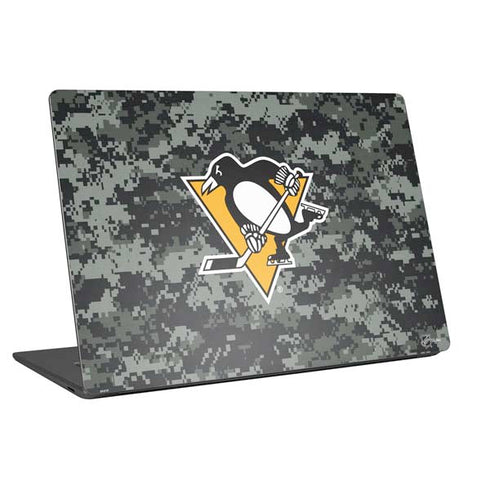 NHL Pittsburgh Penguins Camo Universal Laptop 14in (11.4 x 8.2in) Skin