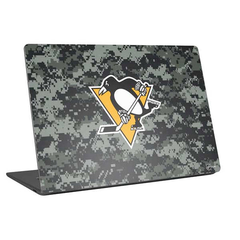 NHL Pittsburgh Penguins Camo Universal Laptop 16.6in (13.4 x 9.7in) Skin