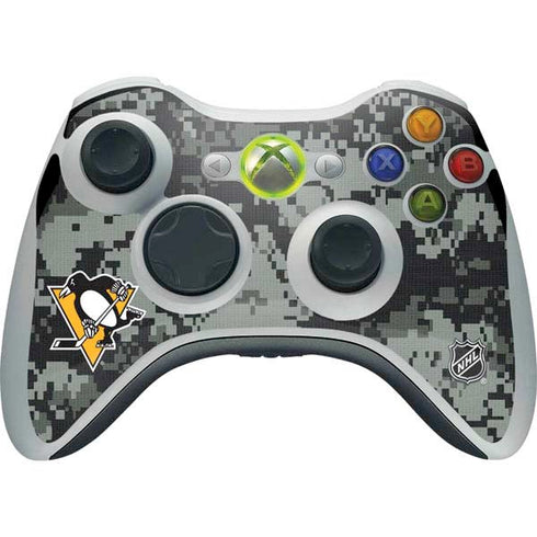 NHL Pittsburgh Penguins Camo Xbox 360 Wireless Controller Skin