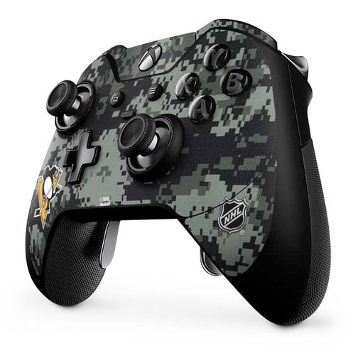 NHL Pittsburgh Penguins Camo Xbox One Elite Controller Skin