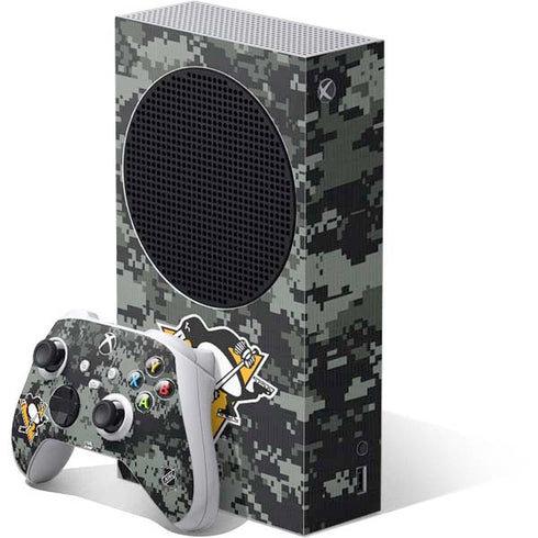 NHL Pittsburgh Penguins Camo Xbox Series S Bundle Skin