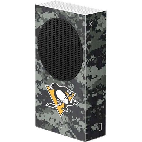 NHL Pittsburgh Penguins Camo Xbox Series S Console Skin