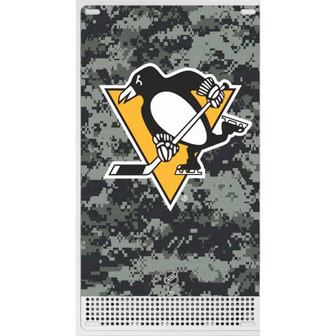 NHL Pittsburgh Penguins Camo Xbox Series S Console Skin