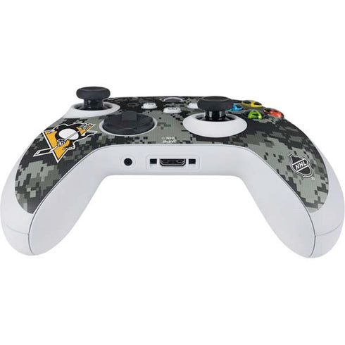 NHL Pittsburgh Penguins Camo Xbox Series S Controller Skin