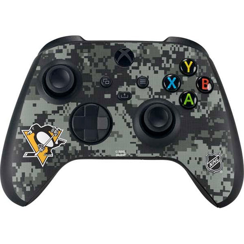 NHL Pittsburgh Penguins Camo Xbox Series X Controller Skin