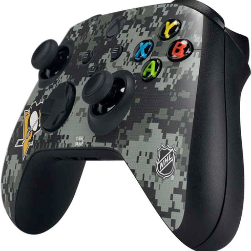 NHL Pittsburgh Penguins Camo Xbox Series X Controller Skin
