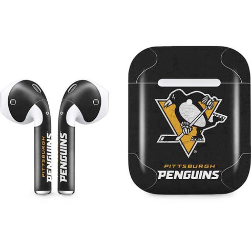 NHL Pittsburgh Penguins Distressed Apple AirPods 2 Skin