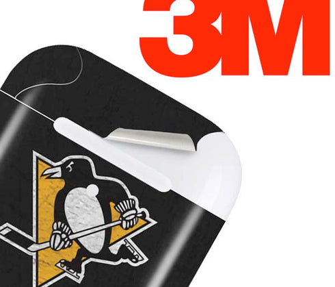 NHL Pittsburgh Penguins Distressed Apple AirPods 2 Skin