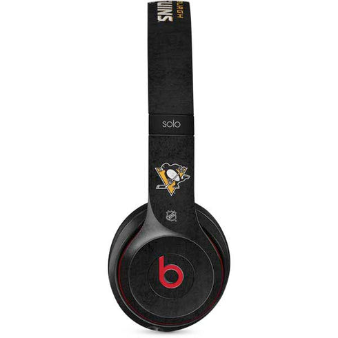 NHL Pittsburgh Penguins Distressed Beats Solo 2 Wireless Skin