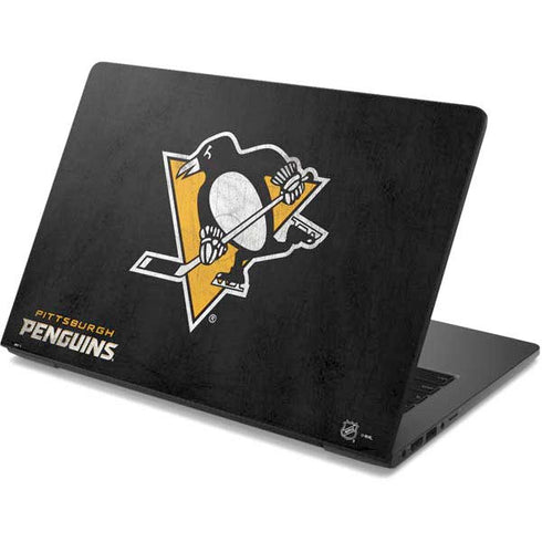 NHL Pittsburgh Penguins Distressed Dell Chromebook Skin