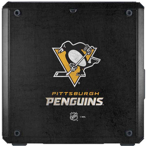 NHL Pittsburgh Penguins Distressed Cooler Master MasterBox Q300L Mini Tower Skin