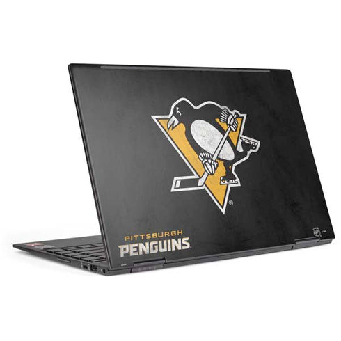NHL Pittsburgh Penguins Distressed HP Envy Skin