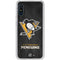 NHL Pittsburgh Penguins Distressed Galaxy A10e Clear Case