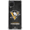 NHL Pittsburgh Penguins Distressed Galaxy A12 Clear Case