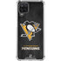NHL Pittsburgh Penguins Distressed Galaxy A12 Clear Case