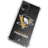 NHL Pittsburgh Penguins Distressed Galaxy A12 Clear Case