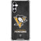 NHL Pittsburgh Penguins Distressed Galaxy A15 5G Clear Case