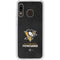 NHL Pittsburgh Penguins Distressed Galaxy A20 Clear Case