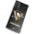 NHL Pittsburgh Penguins Distressed Galaxy A32 5G Clear Case