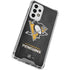 NHL Pittsburgh Penguins Distressed Galaxy A33 5G Clear Case
