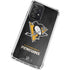 NHL Pittsburgh Penguins Distressed Galaxy A52 5G Clear Case