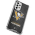 NHL Pittsburgh Penguins Distressed Galaxy A53 5G Clear Case