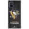NHL Pittsburgh Penguins Distressed Galaxy A71 5G Clear Case