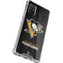 NHL Pittsburgh Penguins Distressed Galaxy A71 5G Clear Case