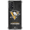 NHL Pittsburgh Penguins Distressed Galaxy A72 5G Clear Case