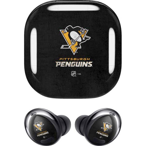 NHL Pittsburgh Penguins Distressed Galaxy Buds Pro Skin