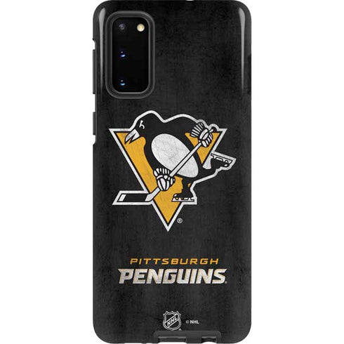 NHL Pittsburgh Penguins Distressed Galaxy S20 Pro Case