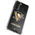 NHL Pittsburgh Penguins Distressed Galaxy S21 5G Clear Case