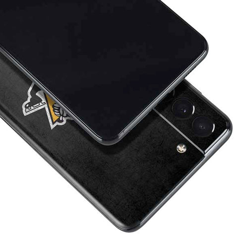 NHL Pittsburgh Penguins Distressed Galaxy S21 Plus 5G Skin