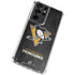 NHL Pittsburgh Penguins Distressed Galaxy S21 Ultra 5G Clear Case