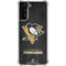NHL Pittsburgh Penguins Distressed Galaxy S22 Plus Clear Case